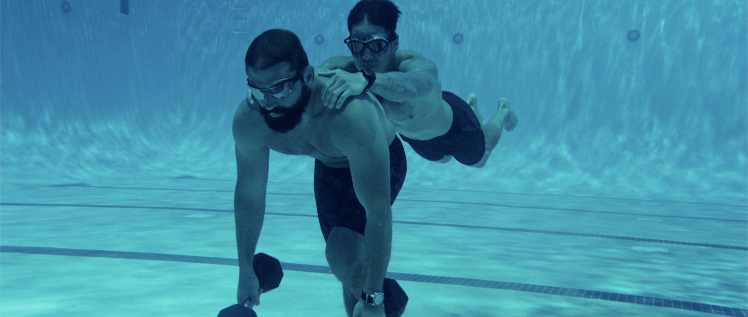 Special forces operators at 16ft depth