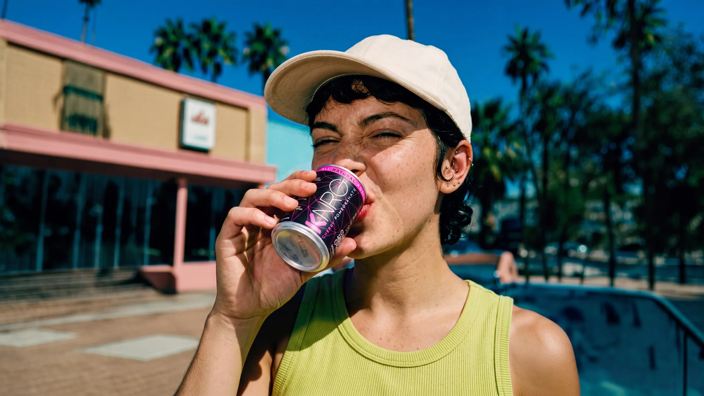 KNRG campaign — beach