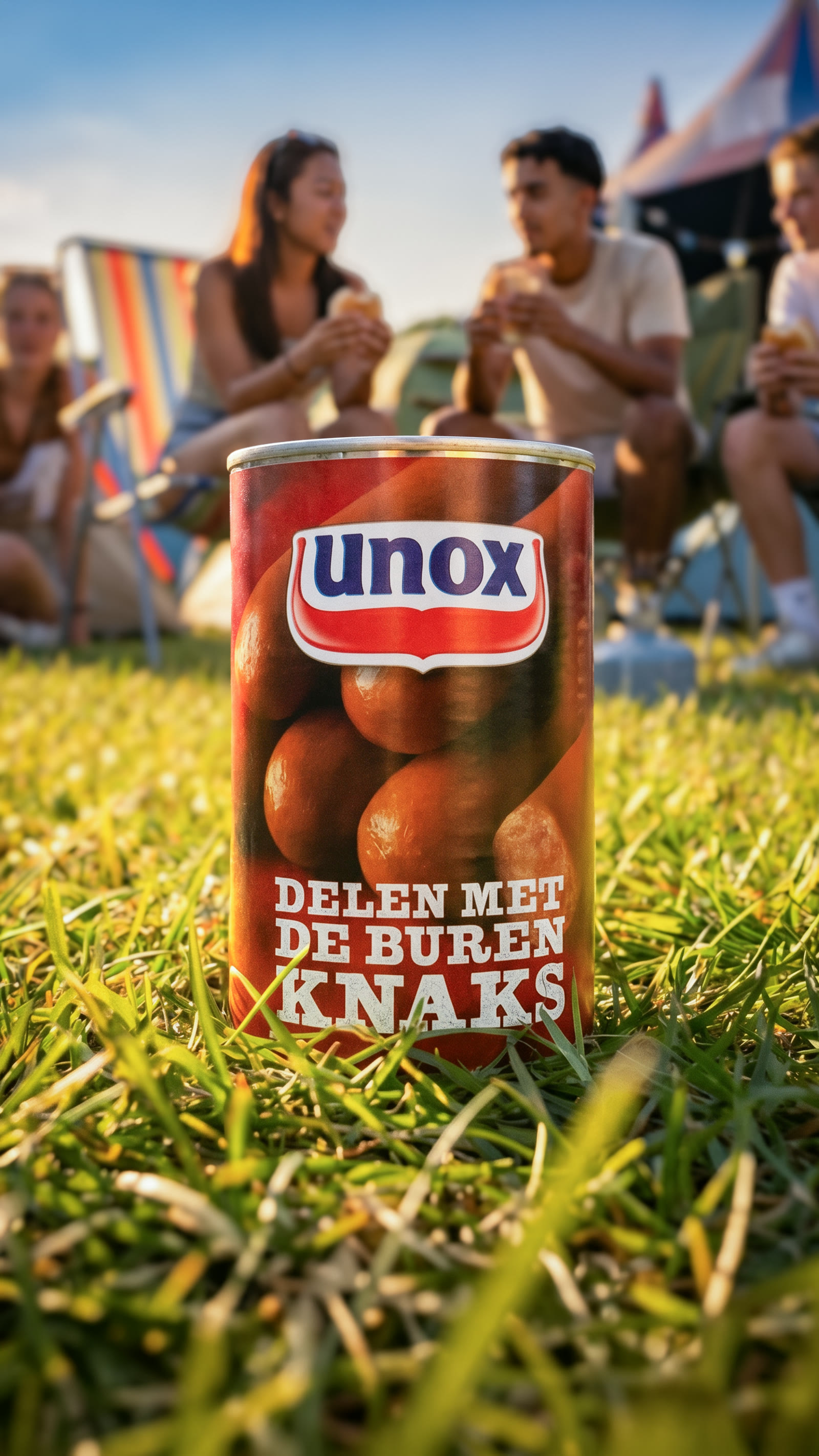 Unox Knaks — Delen met de buren